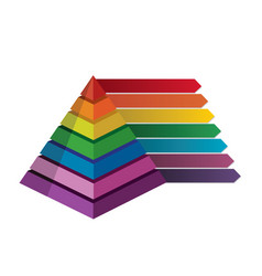 Colorful Infographics Pyramid