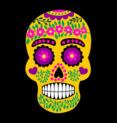 Mexican Painted Skull