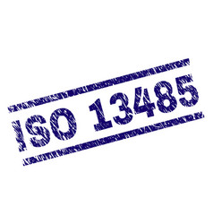 Scratched Textured Iso 13485 Stamp Seal