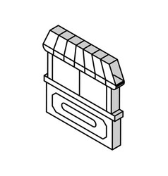 Stall Store Isometric Icon