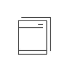 Corporate Letterhead Line Outline Icon