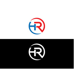 Hr Letter Logo And Icon