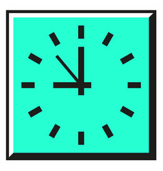 Retro Computer Clock Icon Web Ui Element