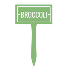 Broccoli Sign Cut Out