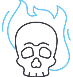 Bone Line Icon Outline Symbol