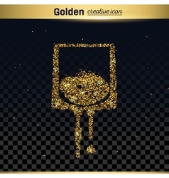 Gold Glitter Icon