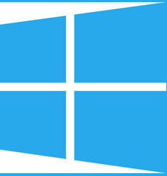 Microsoft Blue Window Logo Collection