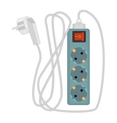 Electric Extension Cord With Safety Switch