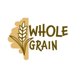 Whole Grain Flour Products Label For Pastry