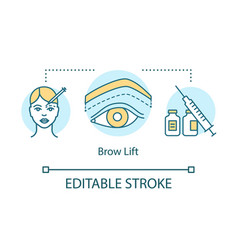 Brow Lift Concept Icon