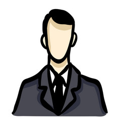 Doodle Office Worker Icon