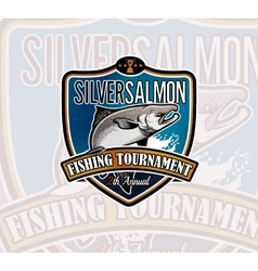 Fishing Logo Salmon Fish Icon