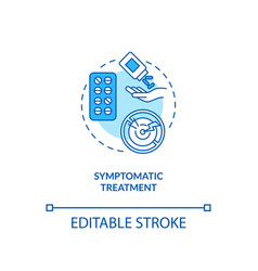 Symptomatic Treatment Concept Icon