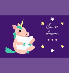 Going To Bed Pink Unicorn