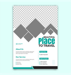 Travel Business Flyer Template Design