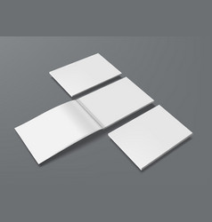 White Clear A4 Brochure Hard Cover On