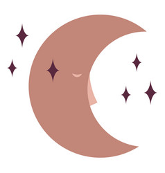 Magician Crescent Moon Flat