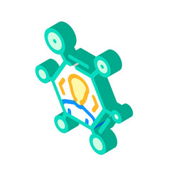 Society Esg Isometric Icon