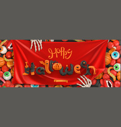 Happy Halloween 3d Cartoon Background