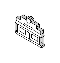 Saddlery Store Isometric Icon