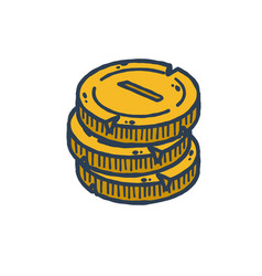 Stack Of Gold Coins