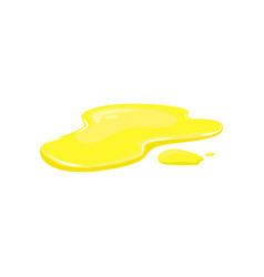 Yellow Liquid Puddle Of Juice Vegetable Oil