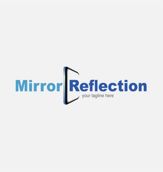 Mirror Reflection Symbol