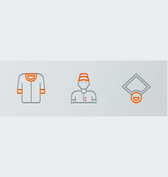 Set Line Baseball Field T-shirt And Player Icon