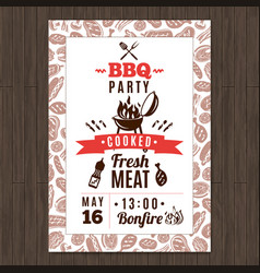 Bbq Party Poster