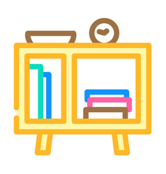 Bedside Table Kid Bedroom Color Icon