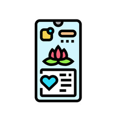 Mental Health App Color Icon