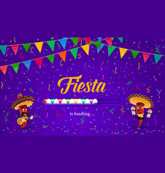 Mexican Fiesta Holiday Party Loading Banner