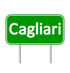 Cagliari Road Sign