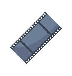 Camera Film Icon Flat Strip Reel