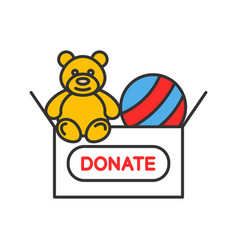 Toys Donating Color Icon