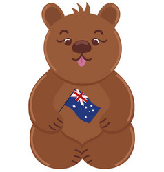 Wombat Australia Day