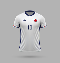 3d Realistic Soccer Jersey England National Team