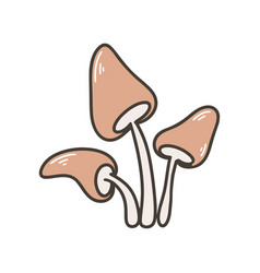 Honey Mushrooms Hand Drawn Clip Art Autumn Forest