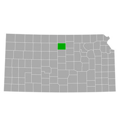 Map Mitchell In Kansas