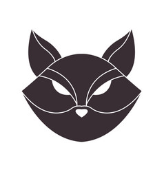 Fox Head Icon Logo