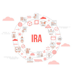 Ira Individual Retirement Account Concept