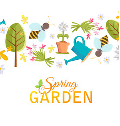 Spring Garden Design Poster