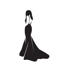 Women Dress Luxury Icon Logo