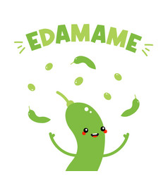 Edamame Character Juggling Beans