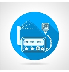 Vhf Radio Station Round Icon