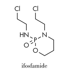 Ifosfamide Cancer Chemotherapy Drug Molecule