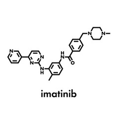 Imatinib Cancer Drug Molecule Tyrosine-kinase