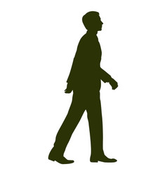 Businessman Walking Silhouette 11