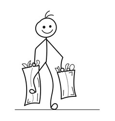 Funny Stick Figure Hand Drawn Style For Print