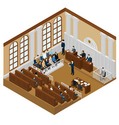 Isometric Judicial System Concept